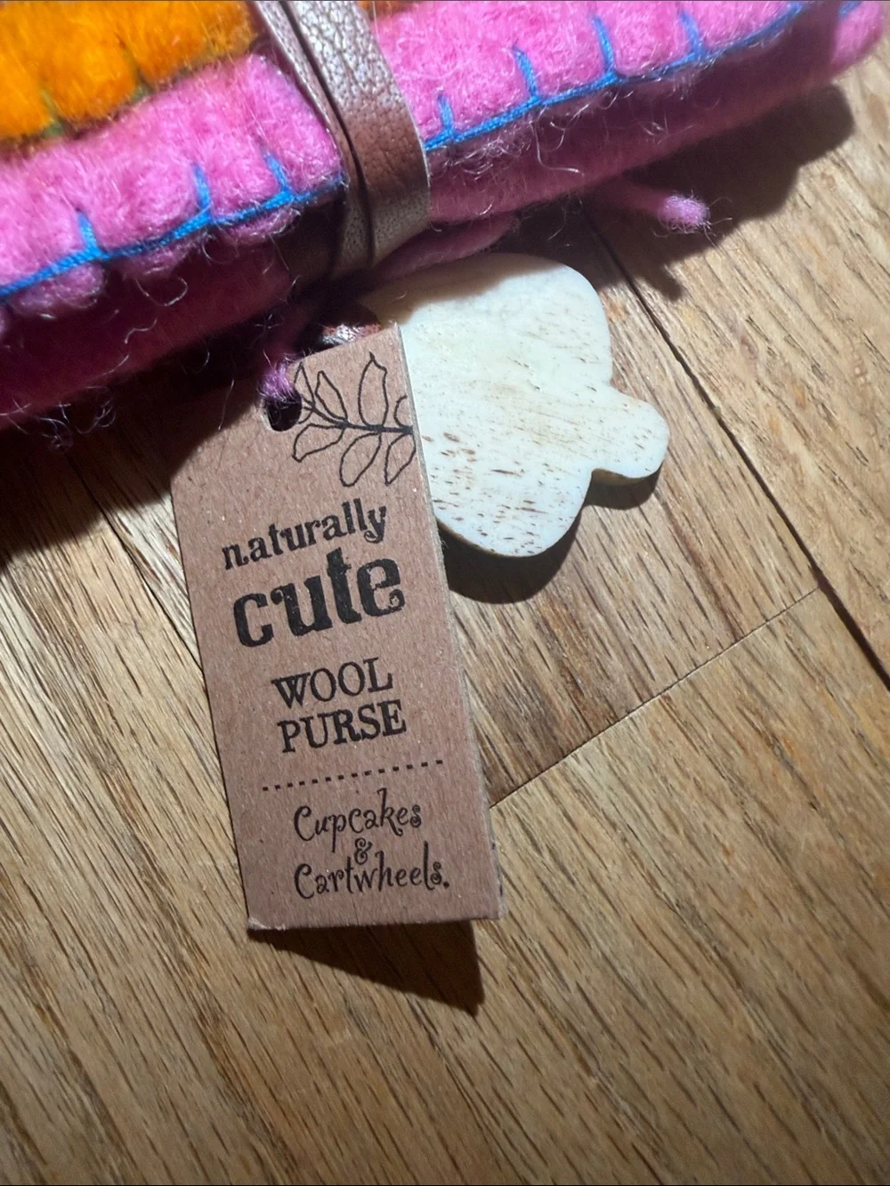 Boho Wool Purse/Wallet NWT